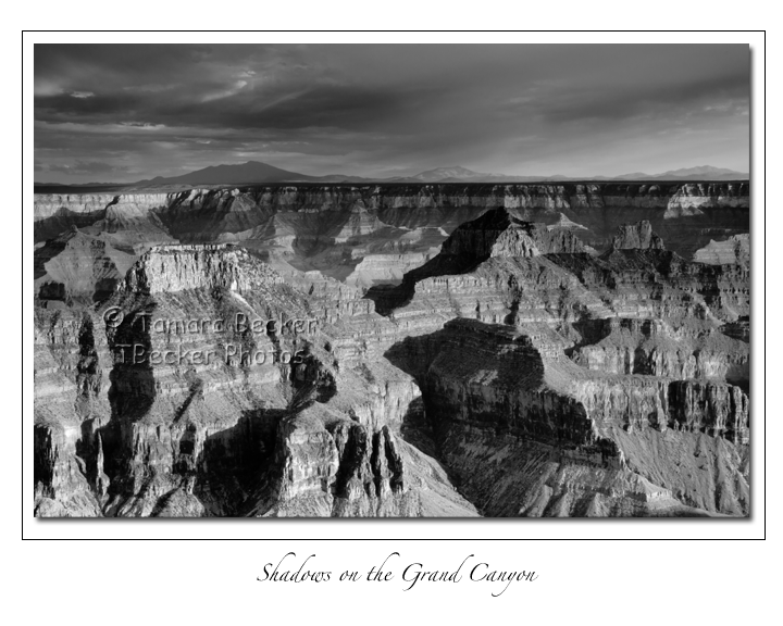 Shadows on the Grand Canyon